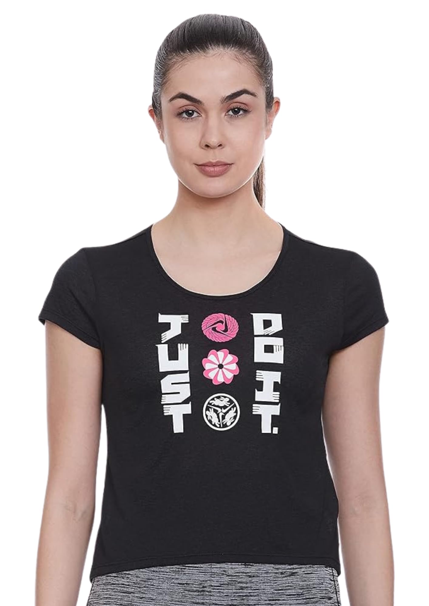 Nike Short Sleeve Top Sport Performance Icnclsh Ss Women Novelty T-Shirts