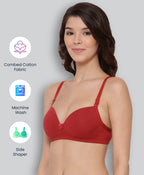 Lyra WomenS Cotton Non Wired Padded Bra
