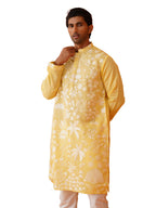 Jompers Mens Embroidered Straight Kurta