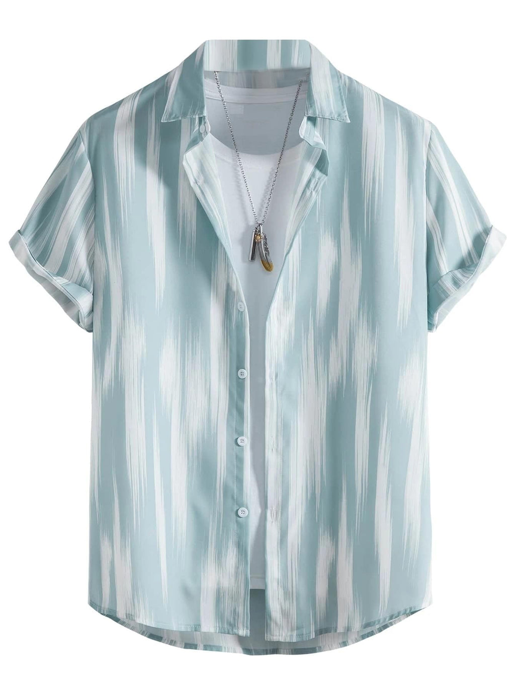 TAGAS Boys Tropical Regular Fit Shirt (BS-2003_Sky