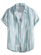 TAGAS Boys Tropical Regular Fit Shirt (BS-2003_Sky