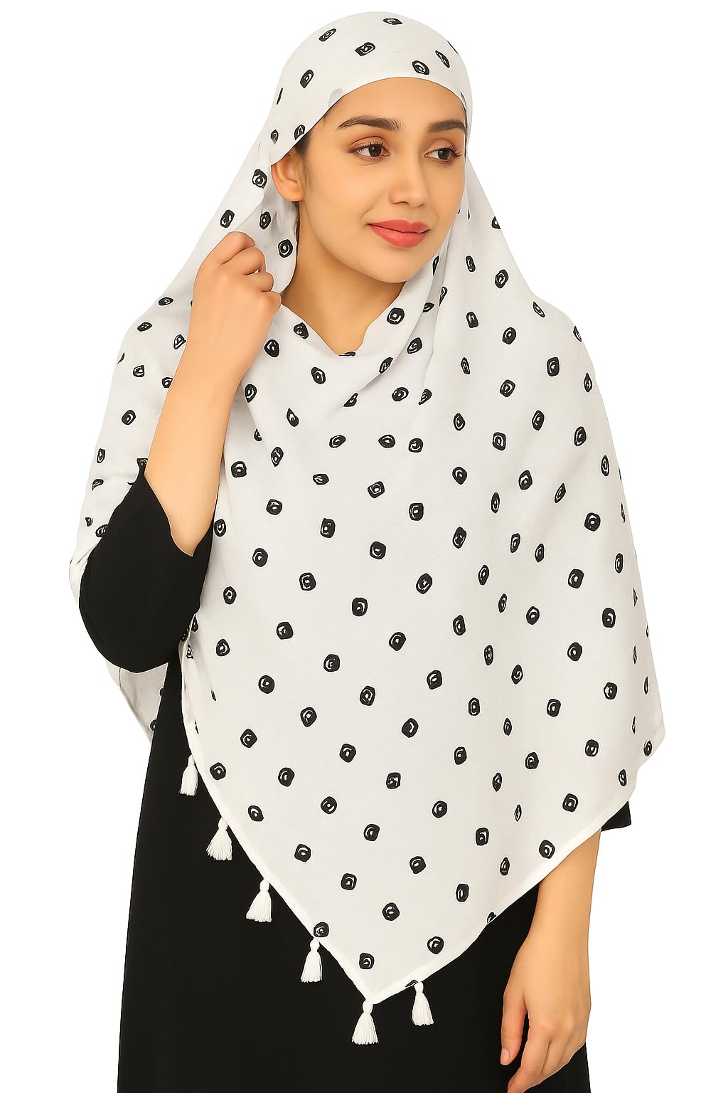 Weavers Villa Womens Cotton Floral Printed Face Cover Scarf | UV Protection, Breathable Fabric | Reusable Hijab Style Shield fo