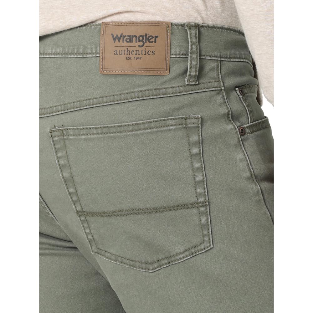 Wrangler Authentics Men's Slim Fit Straight Leg Jean, Spruce, 36W x 32W