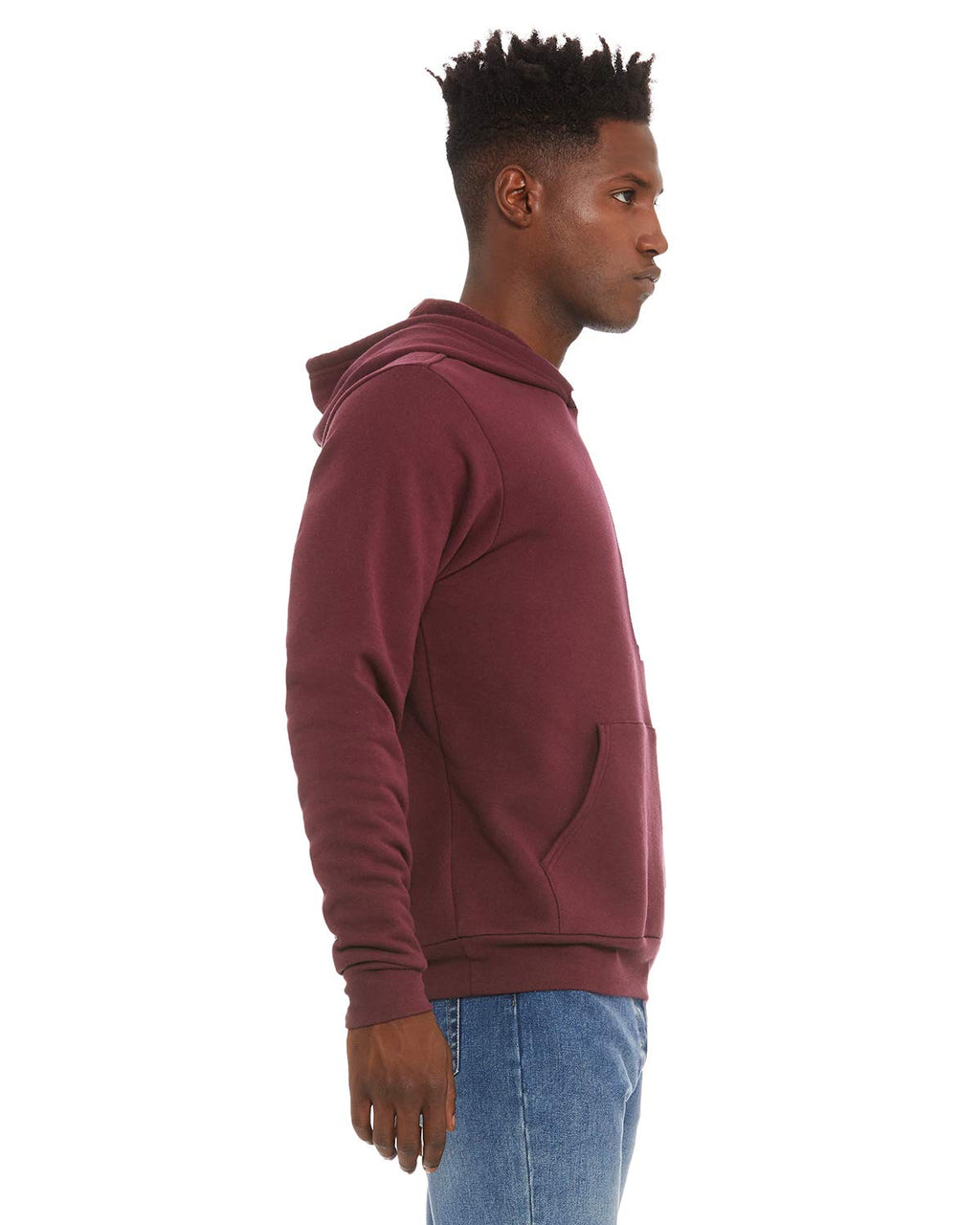 Unisex Sponge Fleece Pullover Hoodie - NAVY - S(D0102H7W2AP)