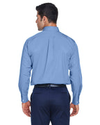 Mens crown Woven collectionSolid Oxford - LIgHT BLUE - S(D0102H7NVU2)