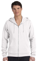 Unisex Sponge Fleece Full-Zip Hooded Sweatshirt - ASPHALT - 2XL(D0102H7WDVP)