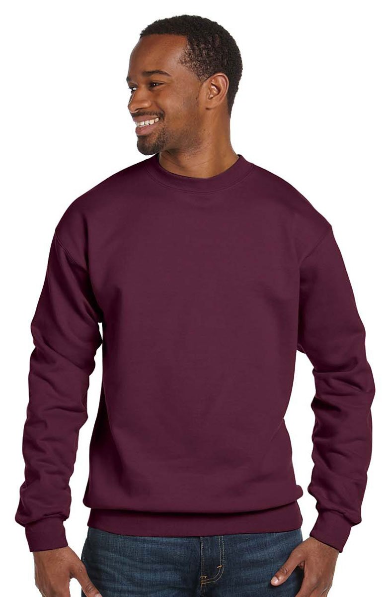 Unisex Ecosmart 5050 crewneck Sweatshirt - cARDINAL - S(D0102H7KFDX)