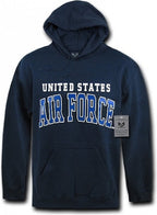 Pullover Hoodie, US Air Force, Navy, 2X