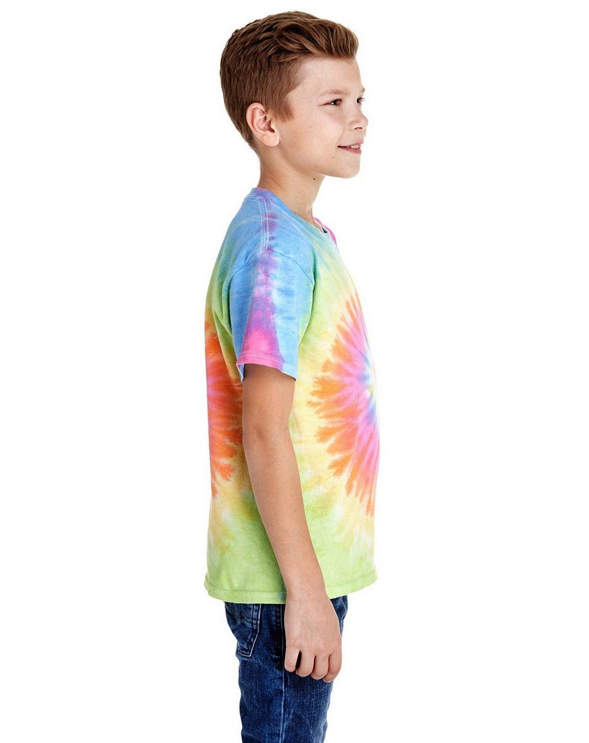 Youth 54 oz 100% cotton T-Shirt - SATURN - XS(D0102H786gP)