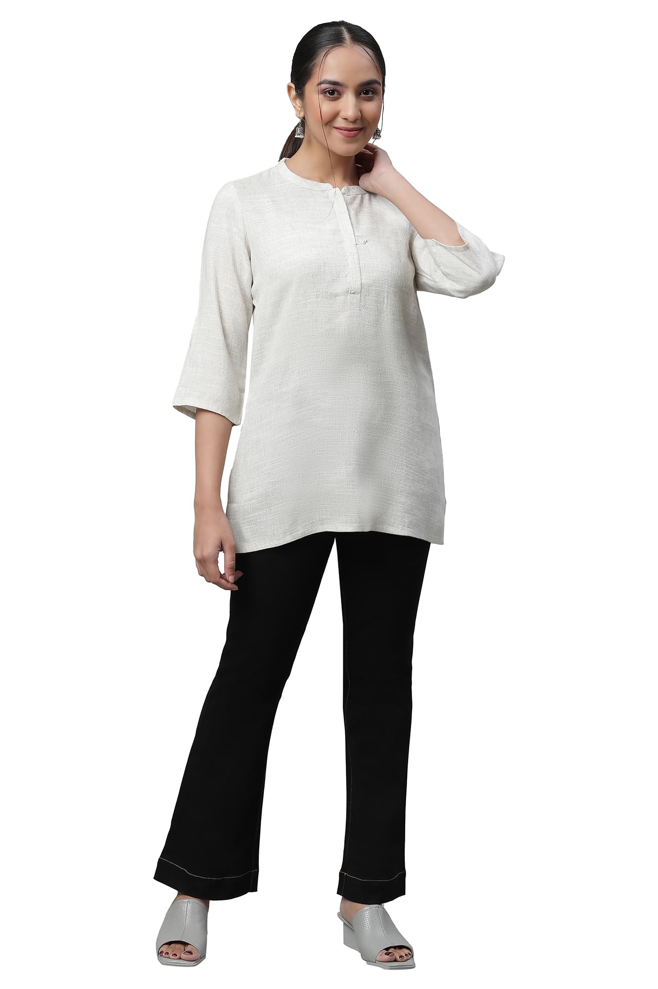 Aurelia Women Kurti 23Aua30404-704174-Beige-Xl
