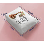 BiuNiuring Giraffe Gifts for Women, Giraffe Gifts for Giraffe Lovers, Funny Giraffe Makeup Bag, Cosmetic Bag, You Are Not on My