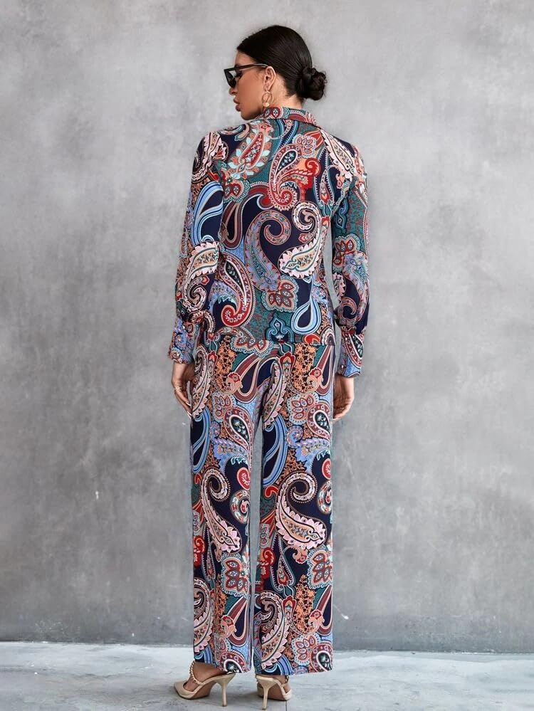 Leriya Fashion WomenS Rayon Ethnic Co-Ord Set || Paisley Printed Co-Ord Set For Women || Long Straight Shirt Kurta With Pant Se