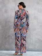 Leriya Fashion WomenS Rayon Ethnic Co-Ord Set || Paisley Printed Co-Ord Set For Women || Long Straight Shirt Kurta With Pant Se