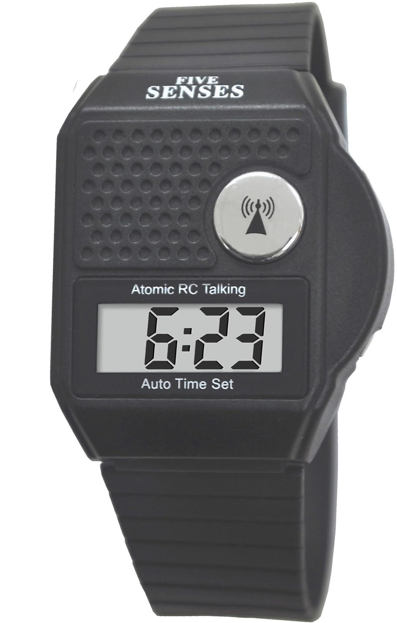FIVE SENSES - English Atomic Talking Watch, Easy to use for Seniors Blind Men Women, Loud Talking Watch with Sound for Vision Im