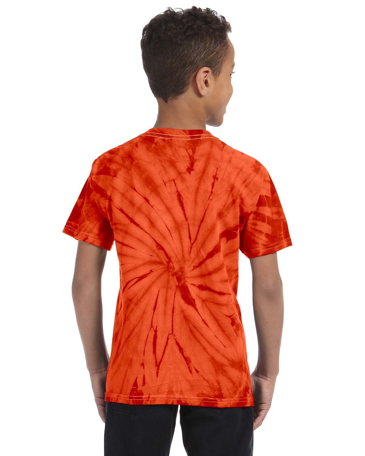 Youth 54 oz 100% cotton Spider T-Shirt - SPIDER ORANgE - XS(D0102H784EP)