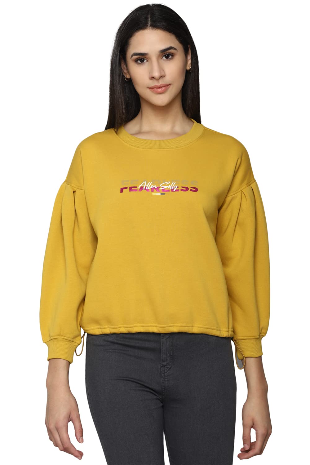 Allen Solly Women Printed Round Neck T-Shirt