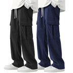 Greciilooks Cargo Joggers For Men  Cotton Loose Fit Utility Pants With 6 Pockets | Durable Outdoor & Hiking Trousers (Available 