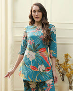 I Enterprise WomenS Cotton Tunic Knee-Length Dress (Y1_Inco-044_Multicolor7