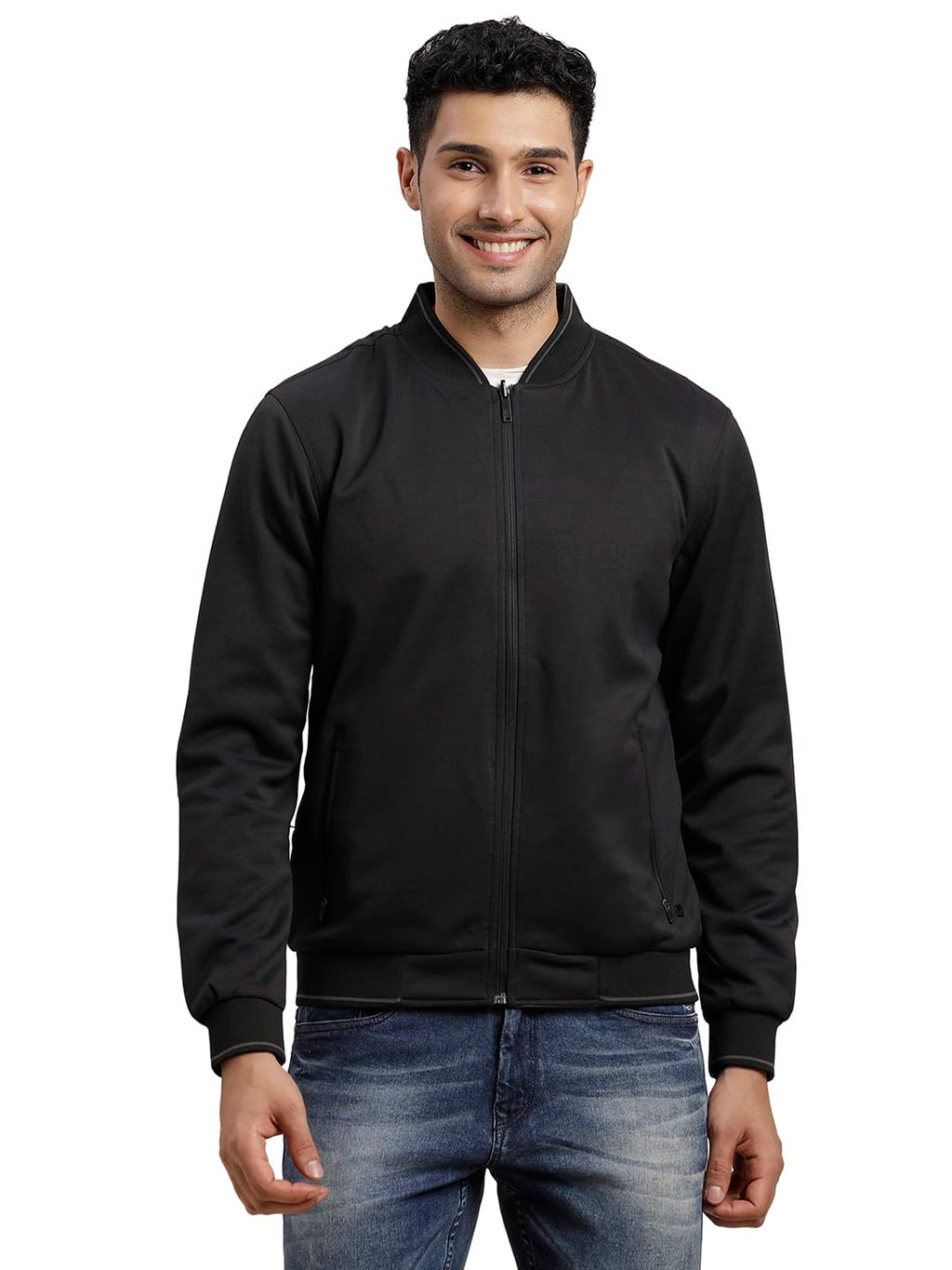 Turtle Men Nylon Solid Regular Fit Full Sleeve Navy & Brown Reversible Windcheater Jacket