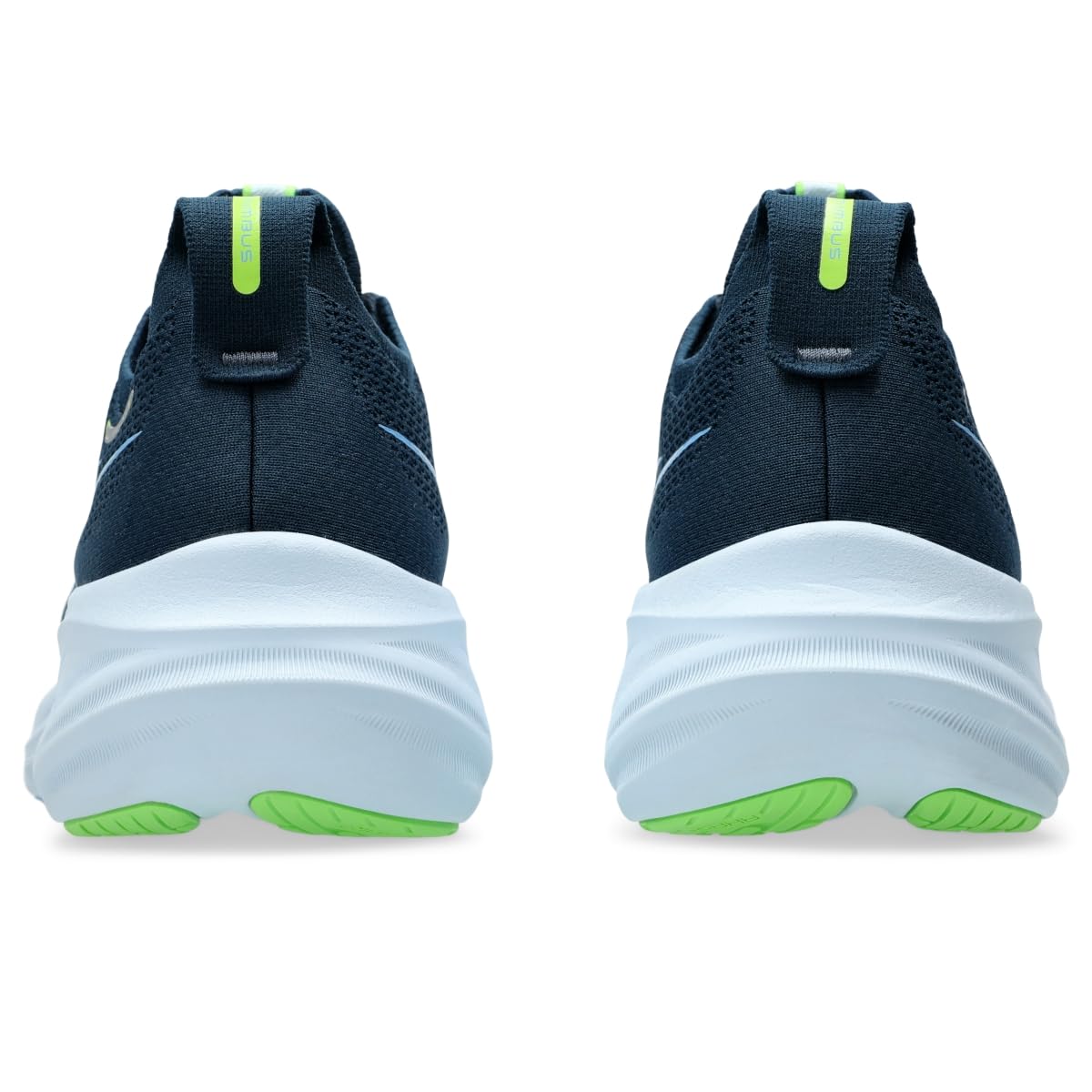 ASICS Men's Gel-Nimbus 26 Running Shoe, 11, French Blue/Electric Lime