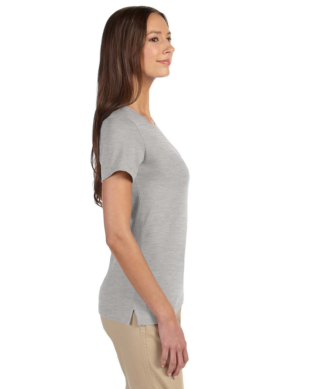Ladies Perfect FitShell T-Shirt - WHITE - XS(D0102H76F1T)