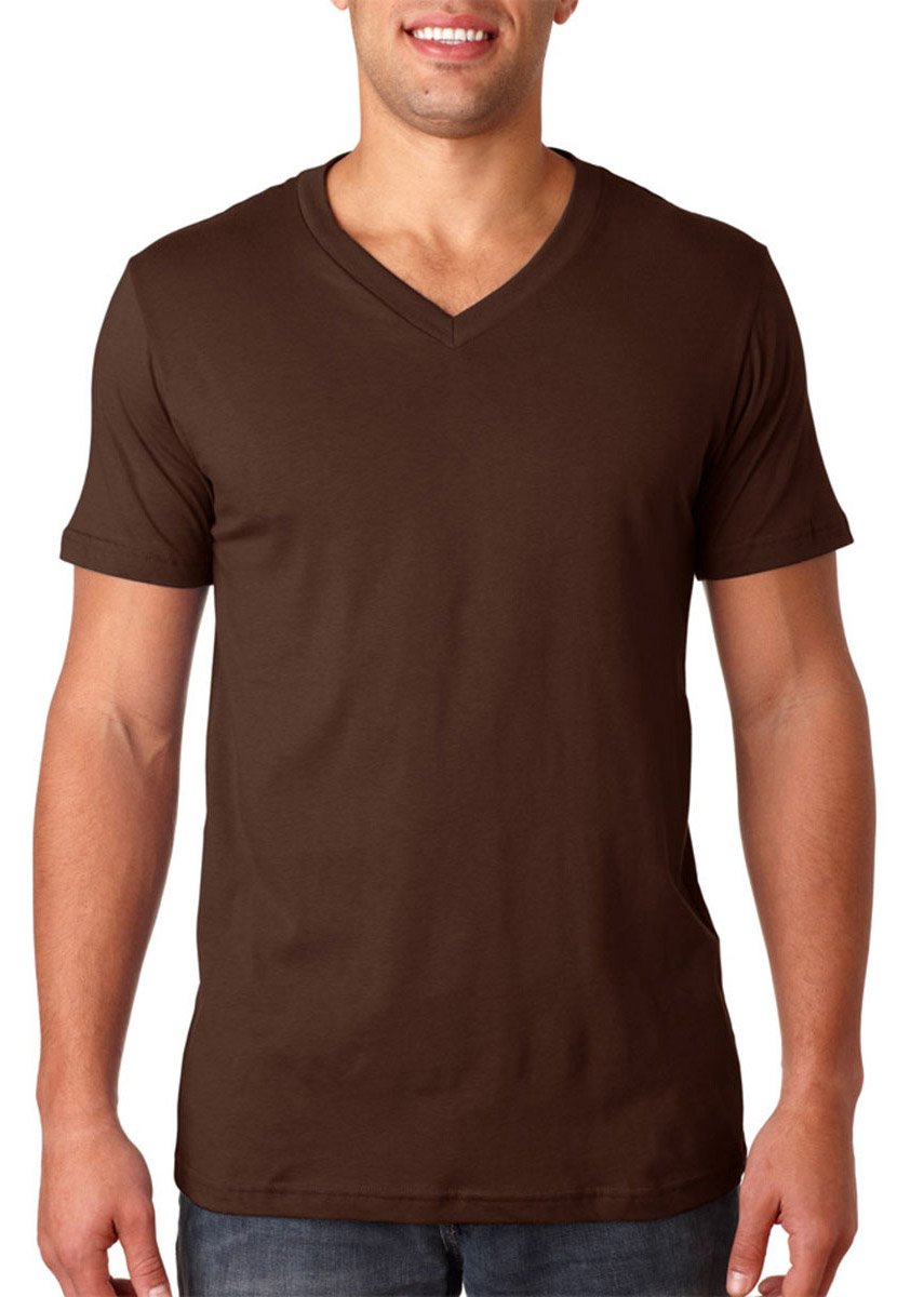 Unisex Jersey Short-Sleeve V-Neck T-Shirt - TRUE ROYAL - XS(D0102H7WBXP)