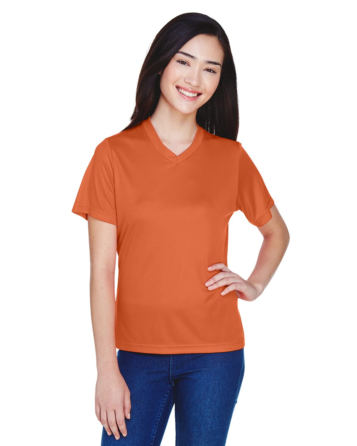 Ladies Zone Performance T-Shirt - WHITE - XS(D0102H7N1VX)