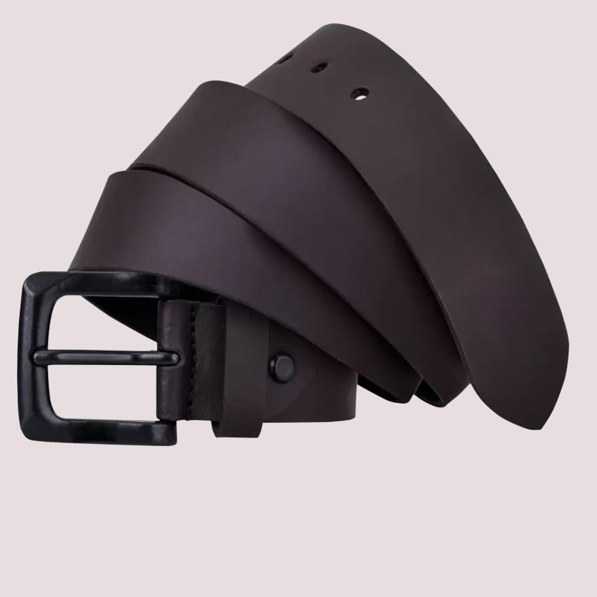 Men Evening, Party, Formal, Casual Brown Genuine Leather Belt ()_596 42