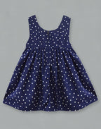 A.T.U.N. (ALL THINGS UBER NICE) Girls Semi Casual Party Frock Dress Navy-Maroon