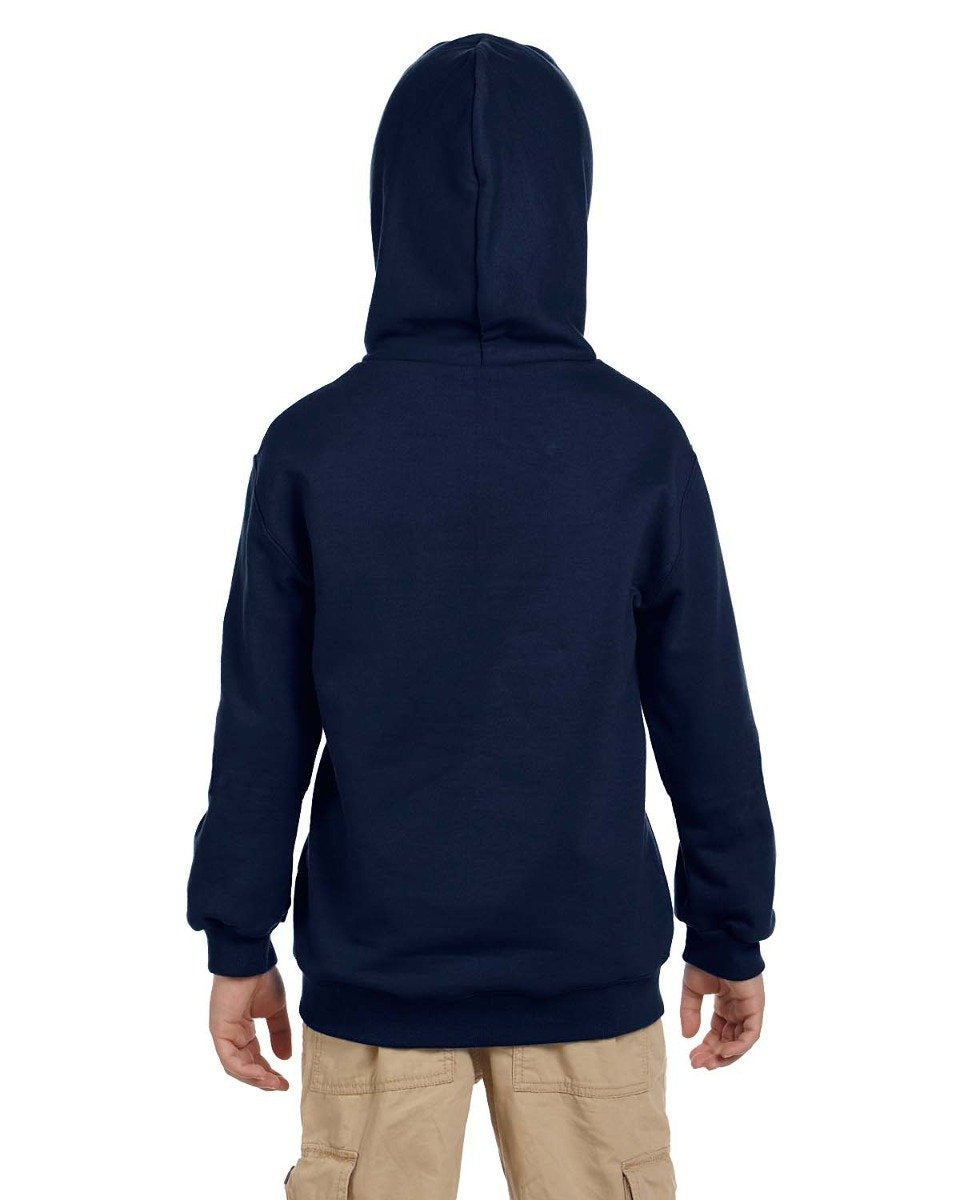 Youth Powerblend Pullover Hooded Sweatshirt - BLAcK - S(D0102HI3FAY)