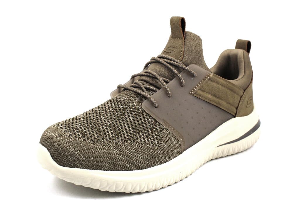 Skechers Men Delson 3.0 Cicada Khk Casual Shoes