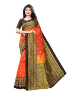 Satrani WomenS Poly Silk  Saree With Unstitched Blouse Piece