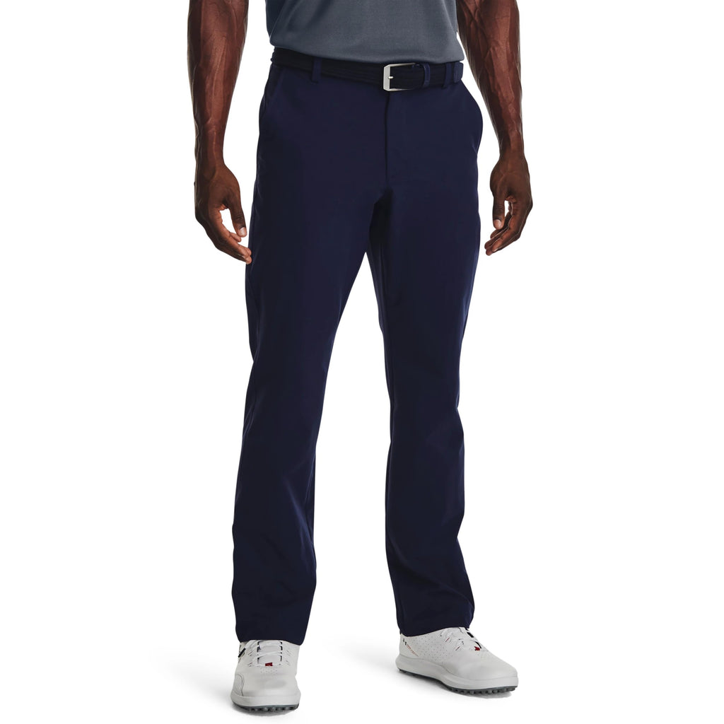 Under Armour Men's Straight Leg Tech Pants, (410) Midnight Navy / / Midnight Navy, 32/32