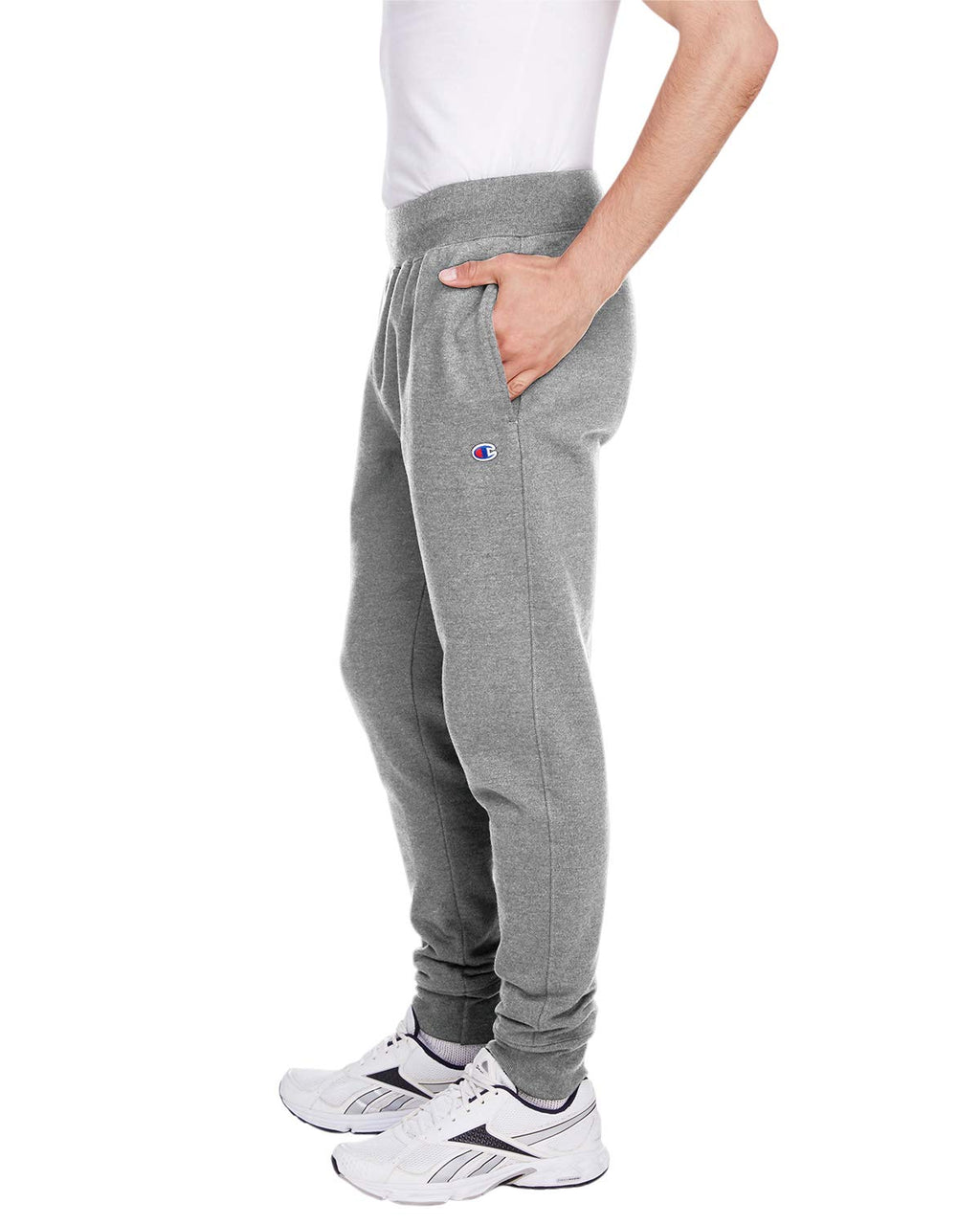Mens Reverse Weave Jogger Pant - BLAcK - S(D0102H7YFET)