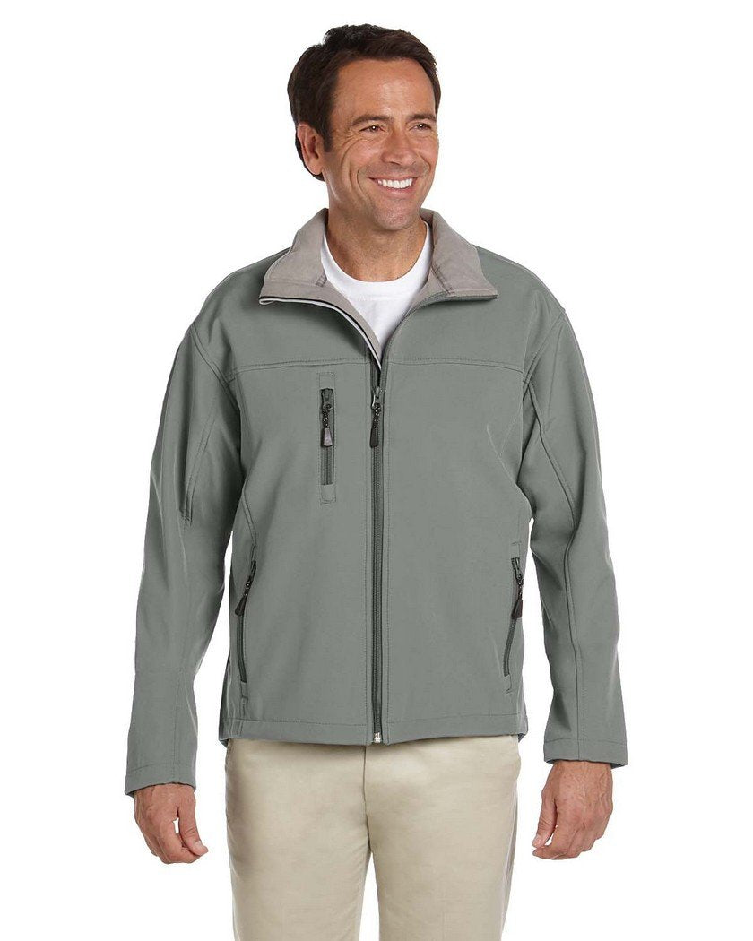 Mens Soft Shell Jacket - cHARcOAL - S(D0102H76MLJ)