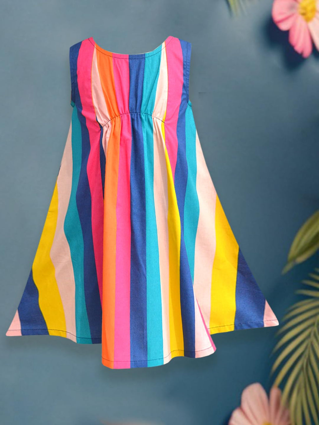 A.T.U.N. (ALL THINGS UBER NICE) Glow Rainbow A-Line Dress for Girls