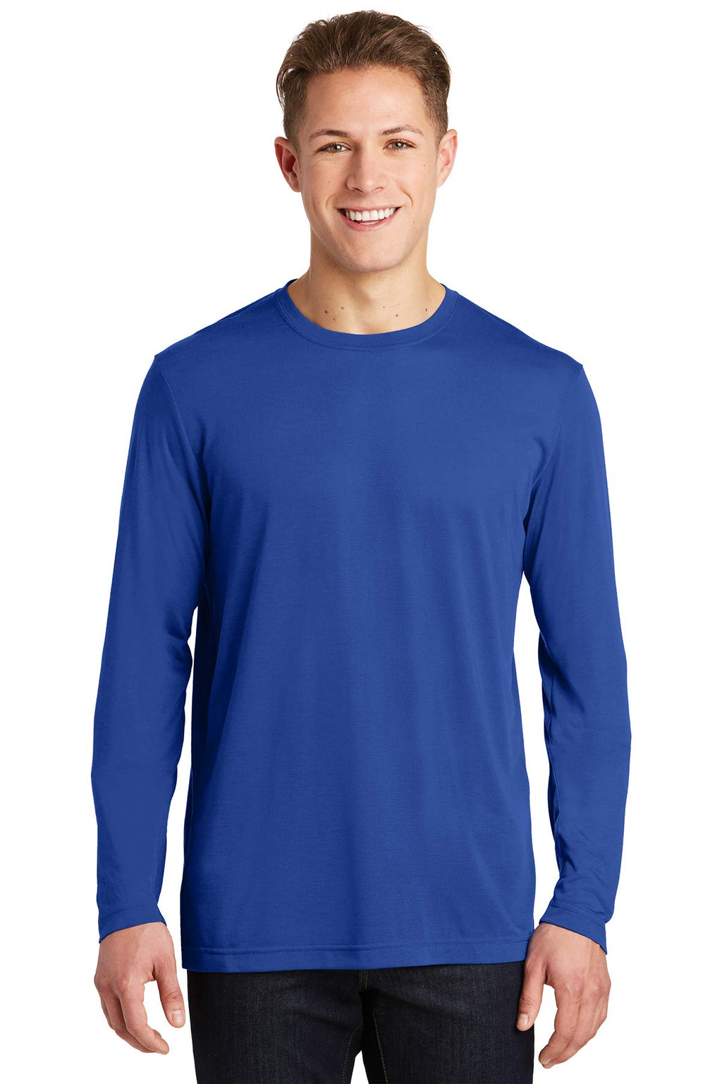 Sport-Tek Long Sleeve PosiCharge Competitor Cotton Touch Tee ST450LS