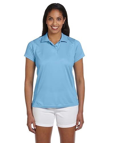 Ladies 4 oz Polytech Polo - WHITE - S(D0102H76NJT)
