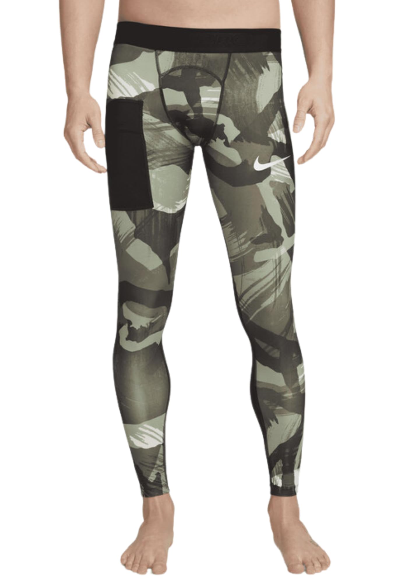 Nike Np Dri-FIT Tight Camo Men Active Track Pants