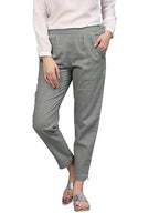 DIGITAL SHOPEE Women s Regular Fit Casual ds-Track-Pants-Grey-5