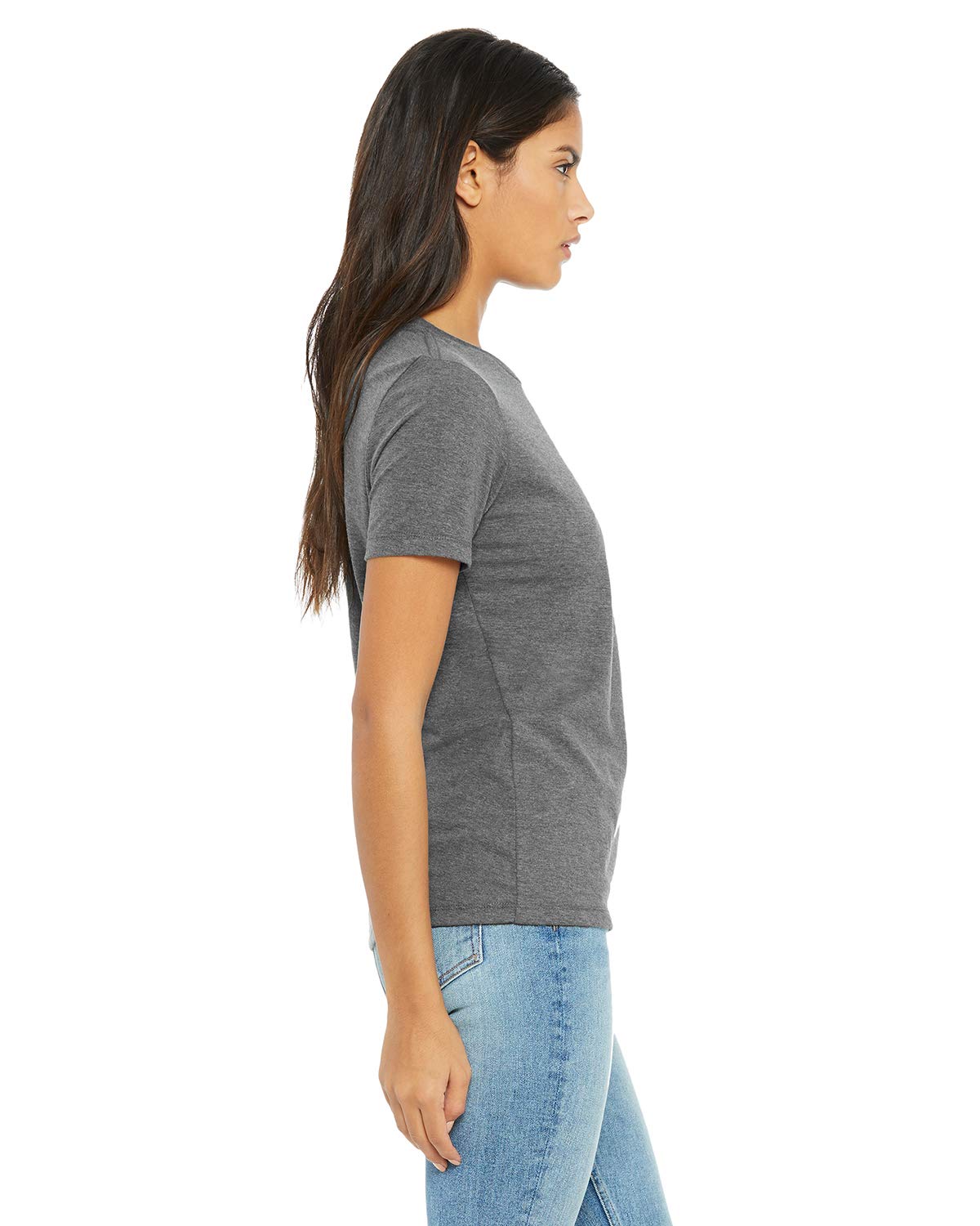 Ladies Relaxed Heather cVc Short-Sleeve T-Shirt - ATHLETIc HEATHER - S(D0102H7WRJJ)