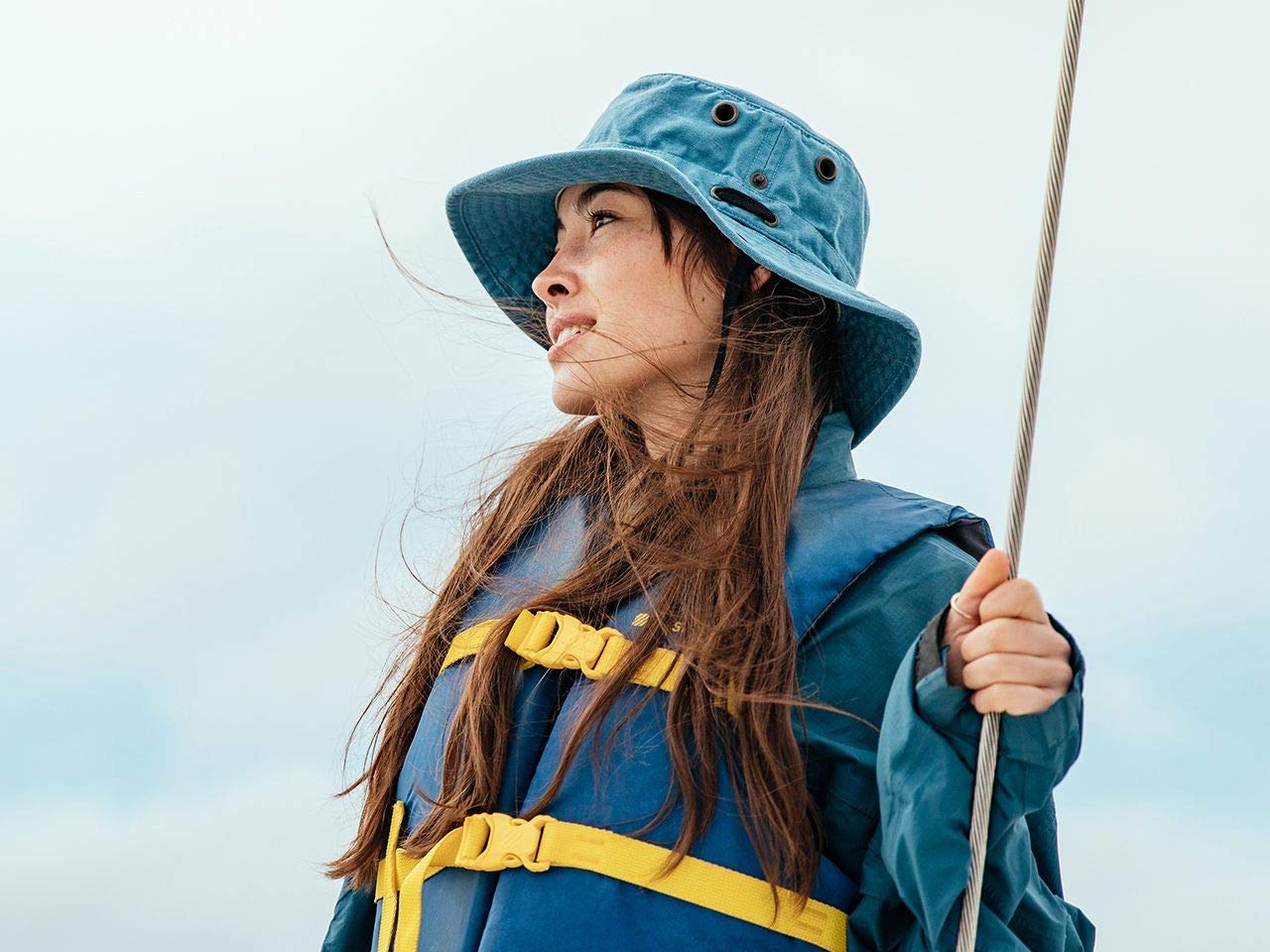 Tilley Unisex T3 Wanderer Hat (Khaki, 7 3/8)