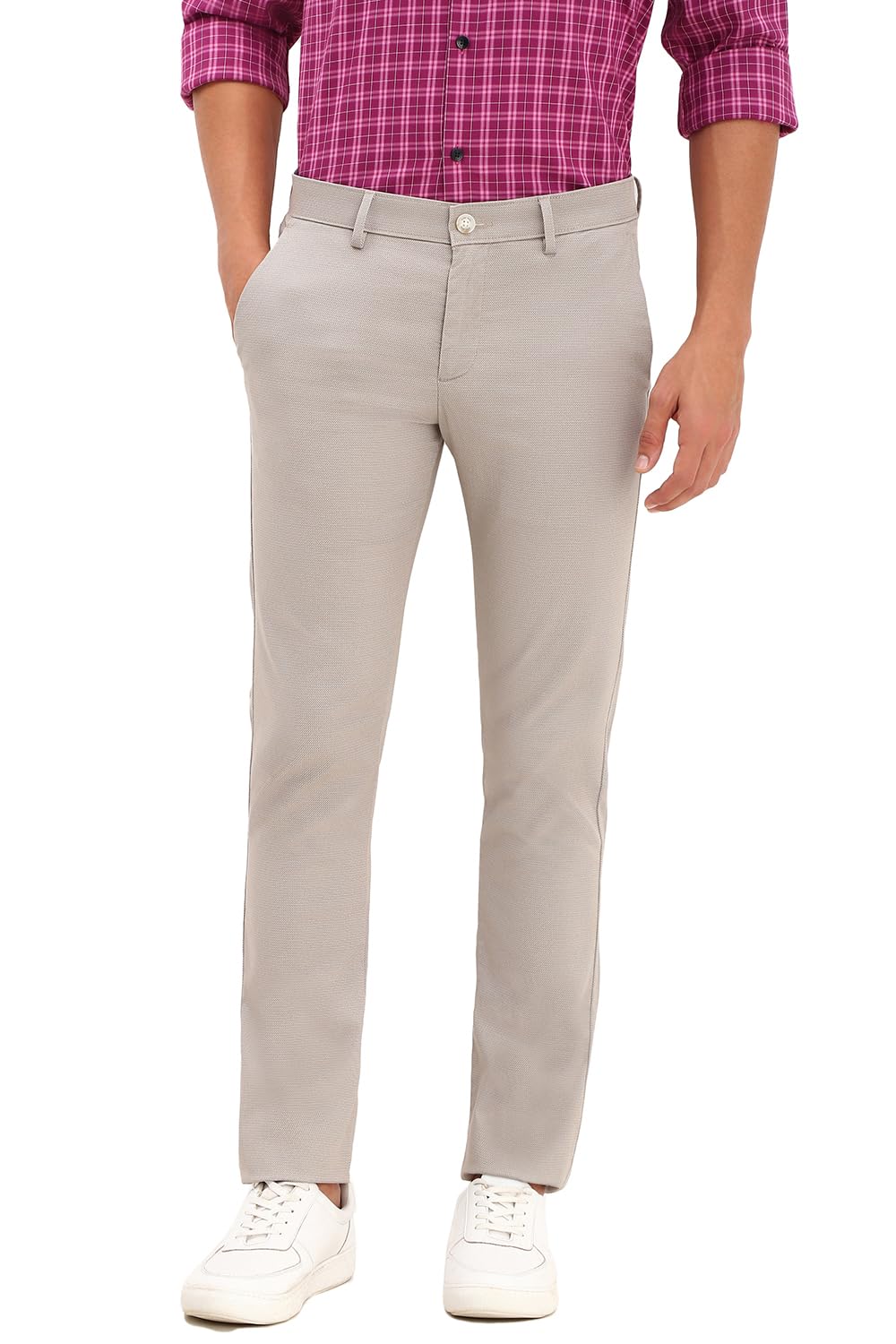 Allen Solly Men Slim Fit Casual Cotton Pants