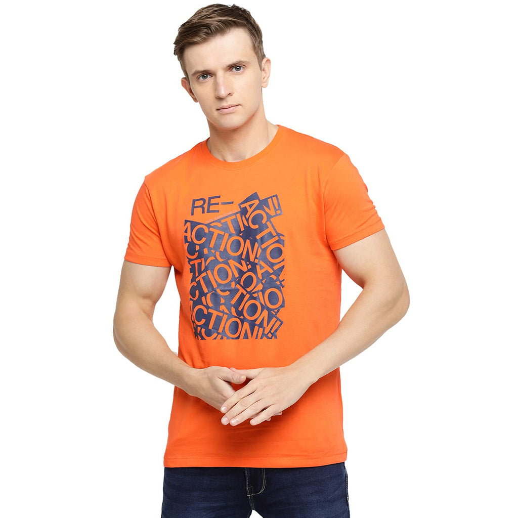 Pepe Jeans MenS Geometric Regular Fit T-Shirt (Pm507328_Brown S)