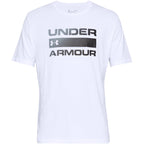 Under Armour Men's UA Team Issue Wordmark Short Sleeve LG White