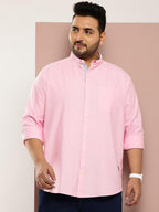 Thomas Scott Mens | Plus Size | Regular Fit | Long Sleeves | Button-Down Collar | Oxford Fabric | Casual | Shirts for Men (TS14