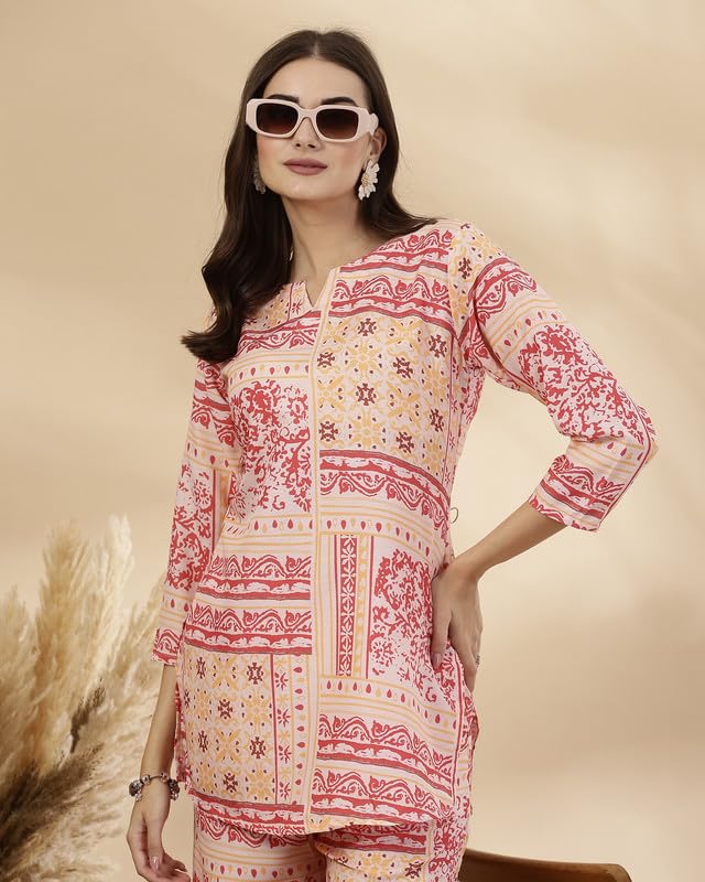 I Enterprise Women'S Cotton Printed Regular Dress Shirt (Ay_Inco-040_Multicolor4