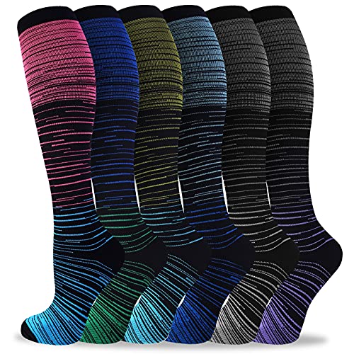 bropite Compression Socks for Women & Men Circulation-Compression Socks 20-30 mmhg-Best for Running,Medical,Nurse,Travel