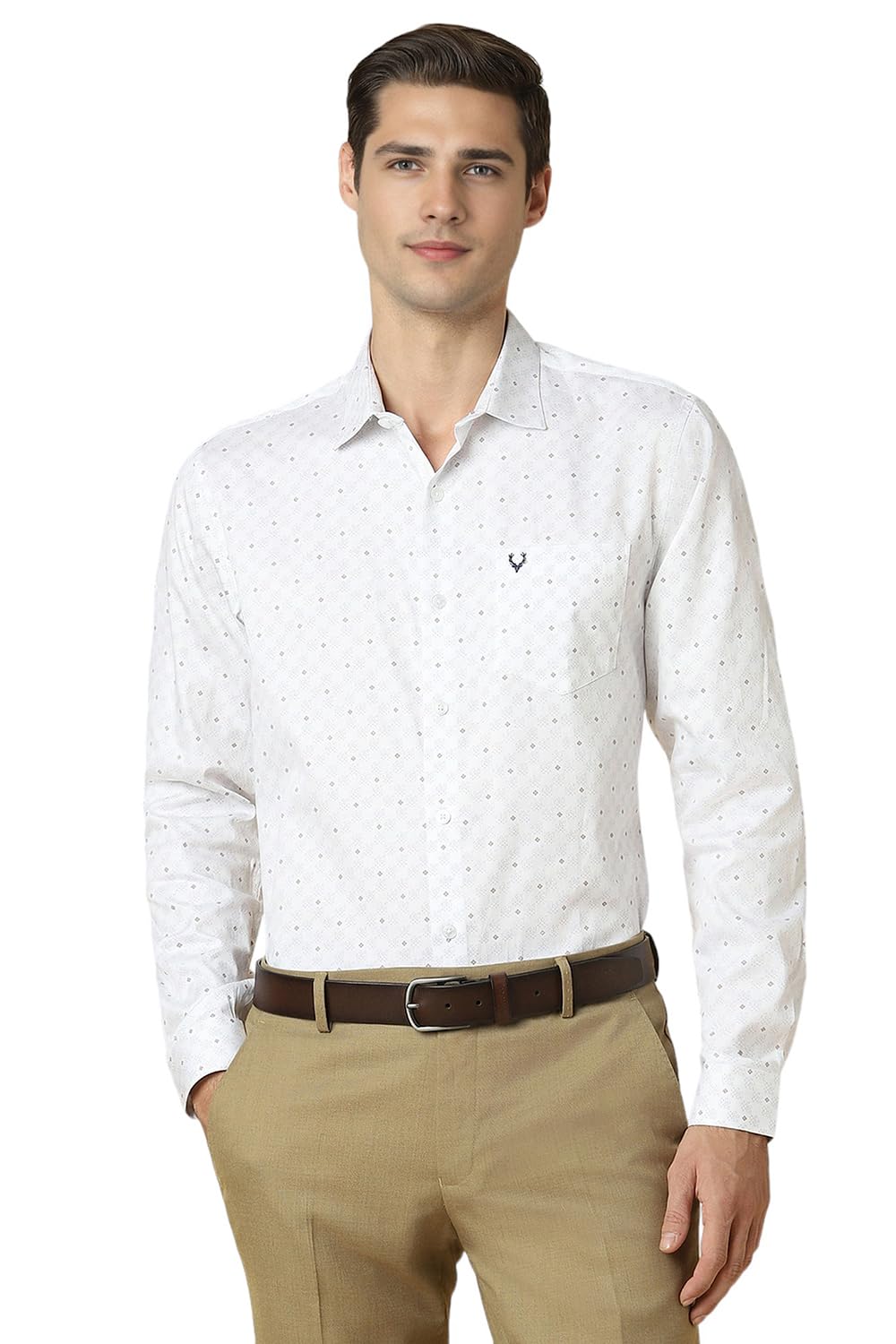 Allen Solly Men Slim Fit Printed T-Shirt