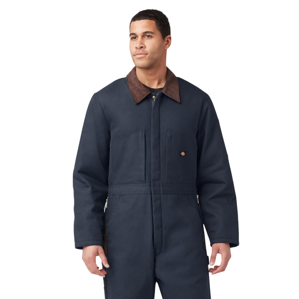 Dickies Men's Premium Insulated Duck Coverall, Dark Navy, 2XL - Tall